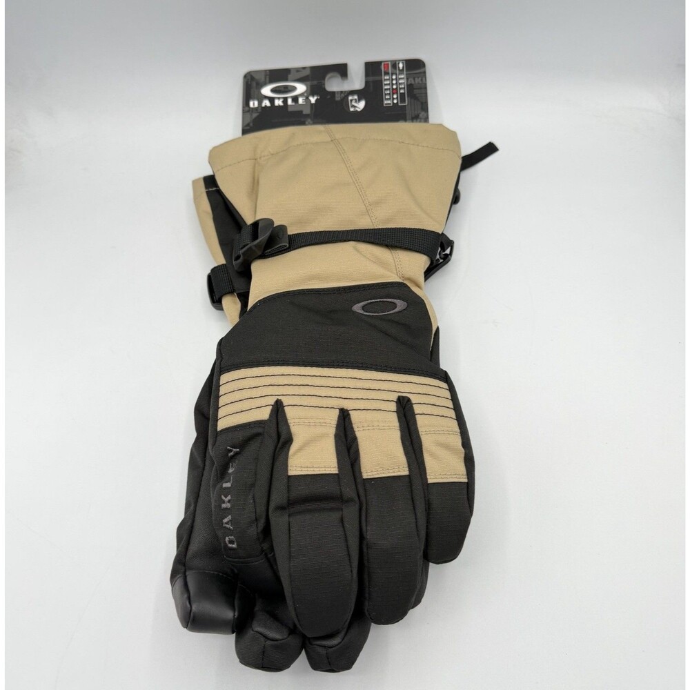 Oakley Roundhouse OTC Gloves New Khaki Large Ski/Snow Touchscreen Friendly